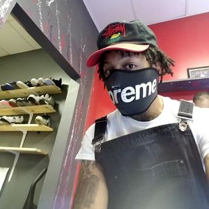 Supreme Logo Face Mask